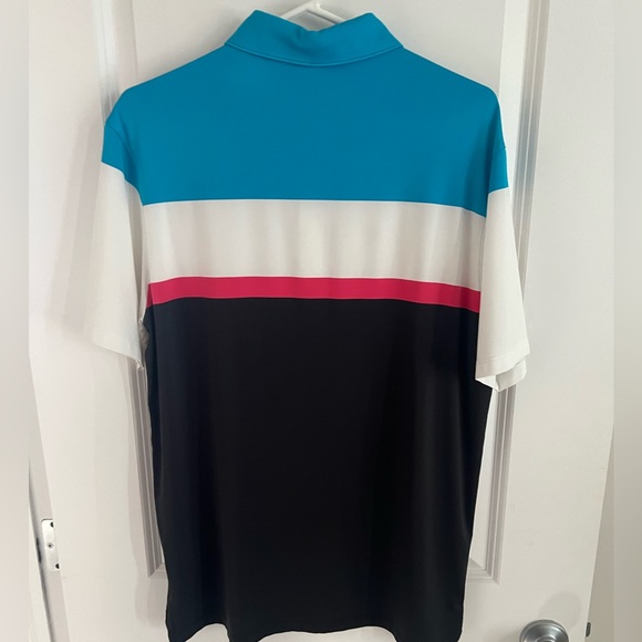 Men’s Medium Matte Grey Golf Shirt - Picture 2 of 2